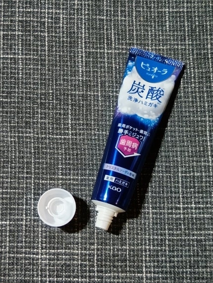 ピュオーラ 炭酸ハミガキ【医薬部外品】/ピュオーラ/歯磨き粉を使ったクチコミ(2枚目)