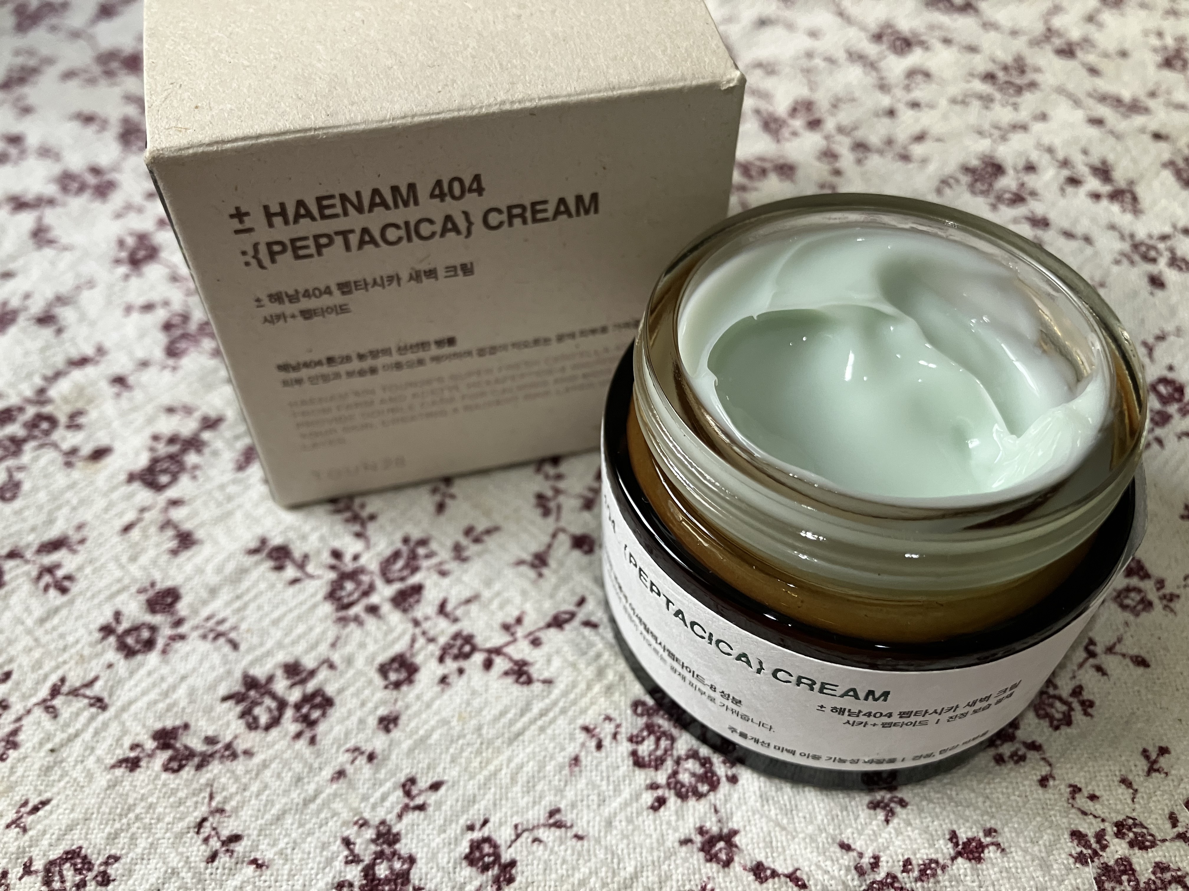 へナム404ペプタシカクリーム/TOUN28/フェイスクリームを使ったクチコミ（3枚目）