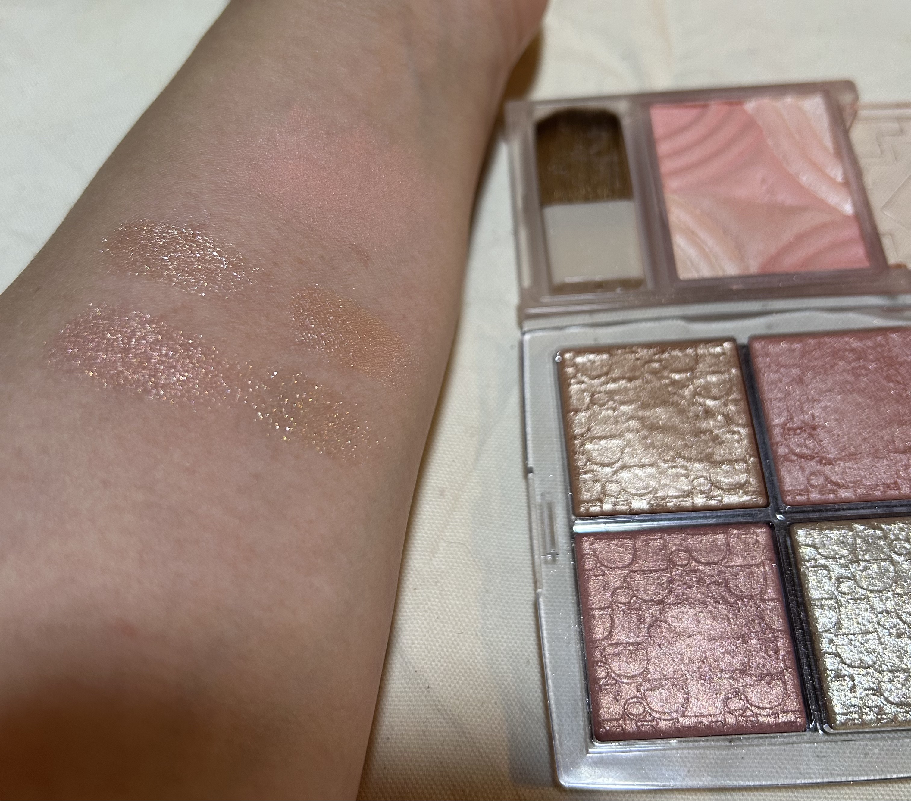 ブレンドカラーチーク/CEZANNE/チークを使ったクチコミ（1枚目）