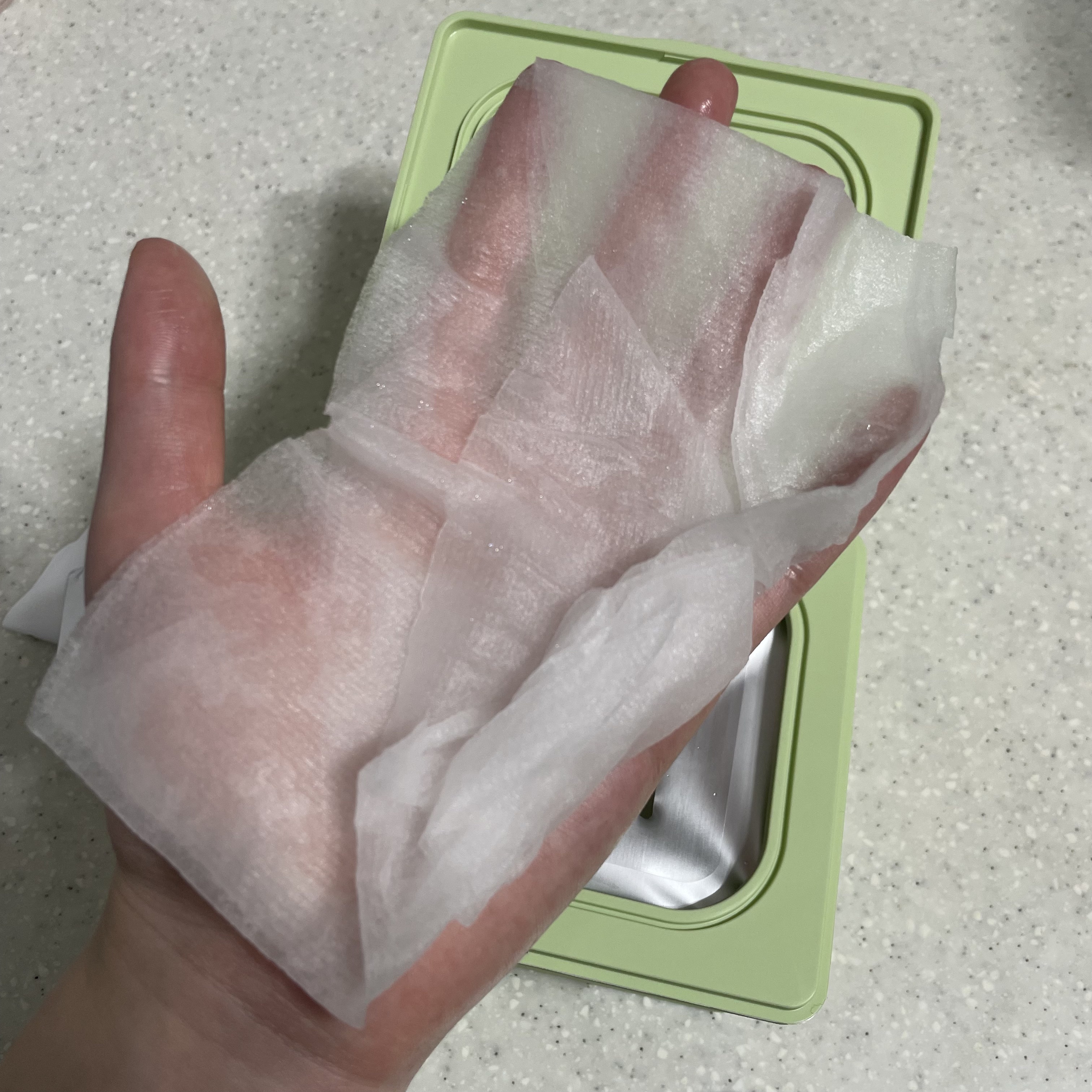 ドクダミシートマスクデイリーピック/Abib /シートマスク・パックを使ったクチコミ（3枚目）