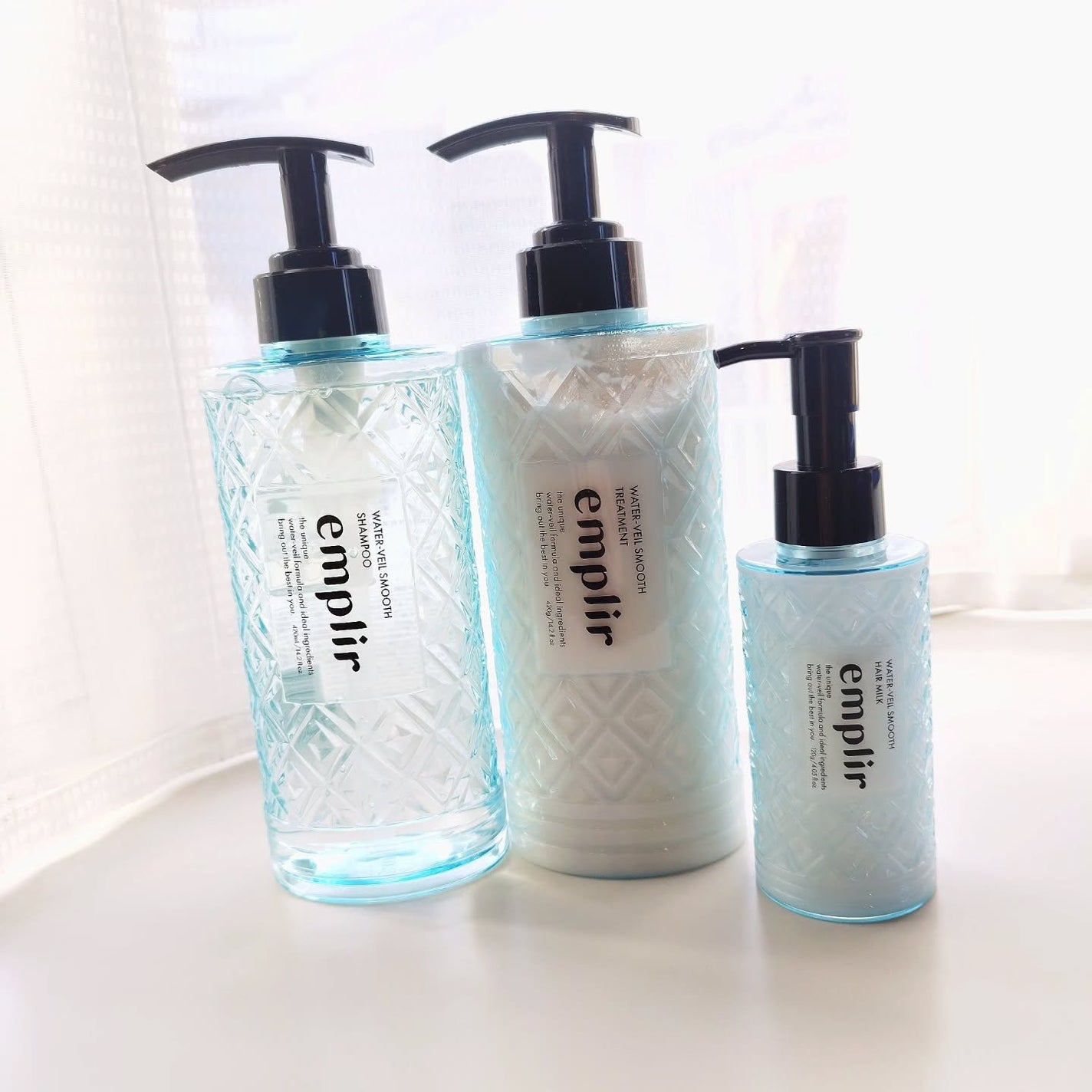 ウォーターベール スムース シャンプー/トリートメント/emplir/市販シャンプーを使ったクチコミ(1枚目)
