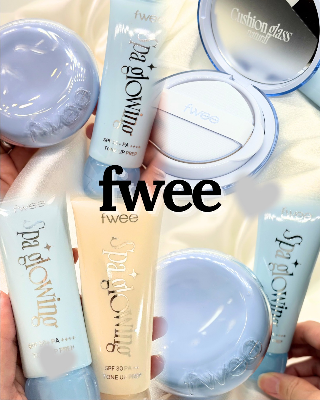 フィー クッションガラス ナチュラル/fwee/クッションファンデーションを使ったクチコミ（1枚目）