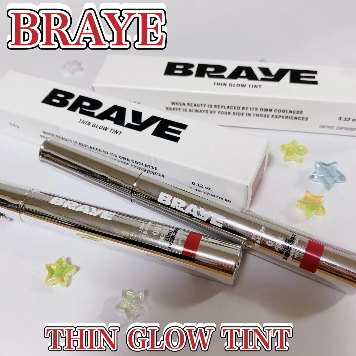 THIN GLOW TINT/BRAYE/口紅を使ったクチコミ(1枚目)