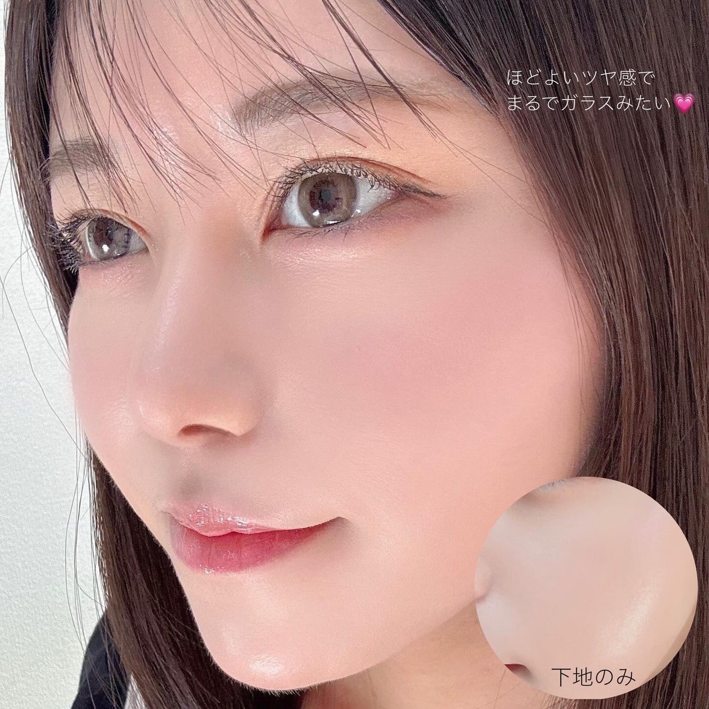 フィー クッションガラスオリジナル/fwee/クッションファンデーションを使ったクチコミ(2枚目)