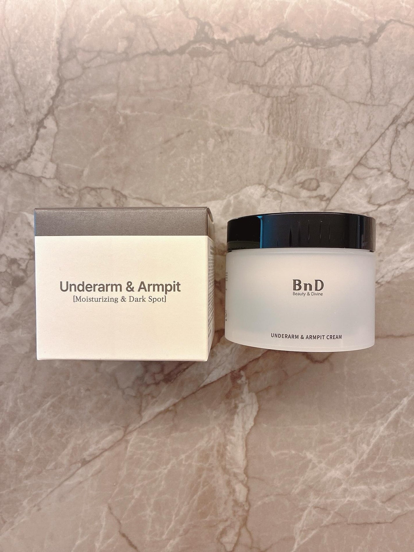 BnDアンダーアームクリーム(ボディクリーム)/BnD/デリケートゾーンケアを使ったクチコミ(1枚目)