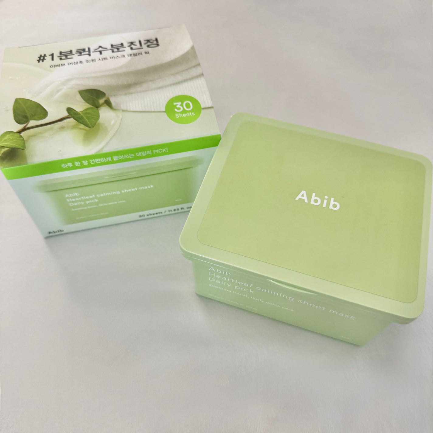 ドクダミシートマスクデイリーピック/Abib /シートマスク・パックを使ったクチコミ(1枚目)