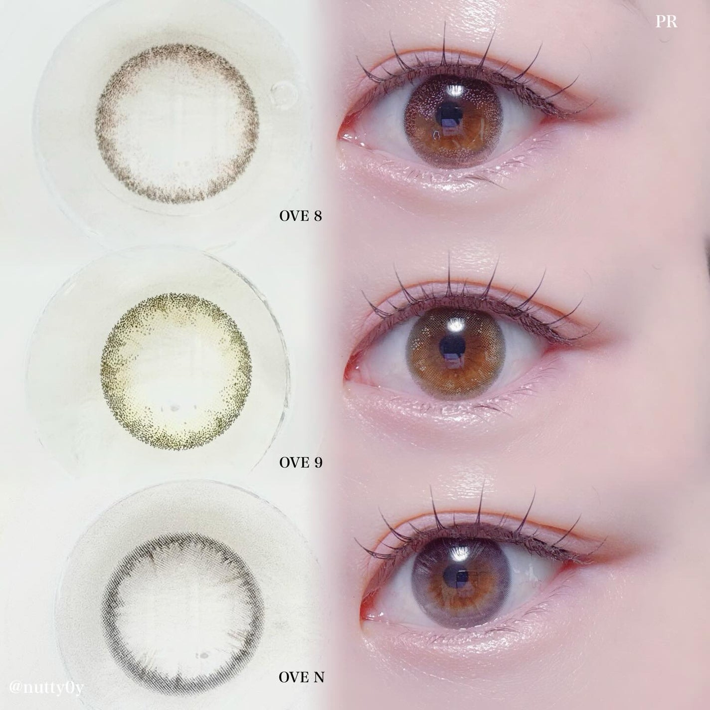 OvE(オヴィ) 1day/OvE/ワンデー(1DAY)カラコンを使ったクチコミ(3枚目)