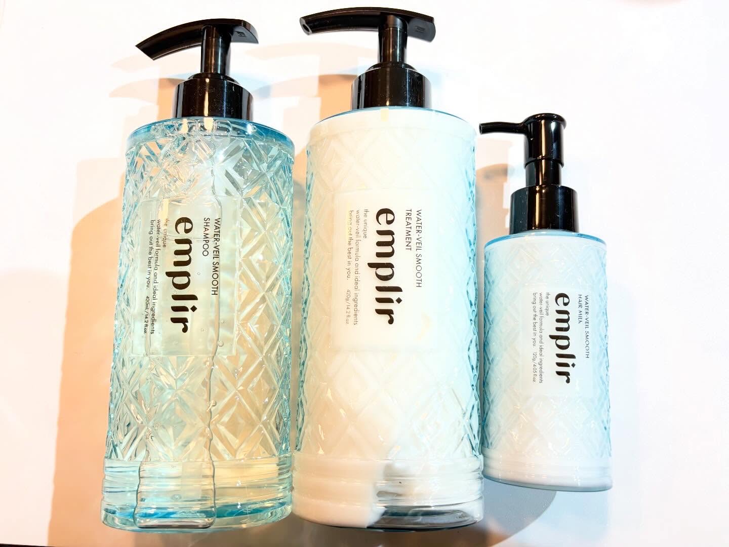 ウォーターベール スムース シャンプー／トリートメント/emplir/市販シャンプーを使ったクチコミ（1枚目）