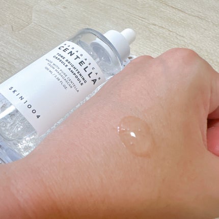 トーンブライトニング カプセルアンプル/SKIN1004/美容液を使ったクチコミ(4枚目)