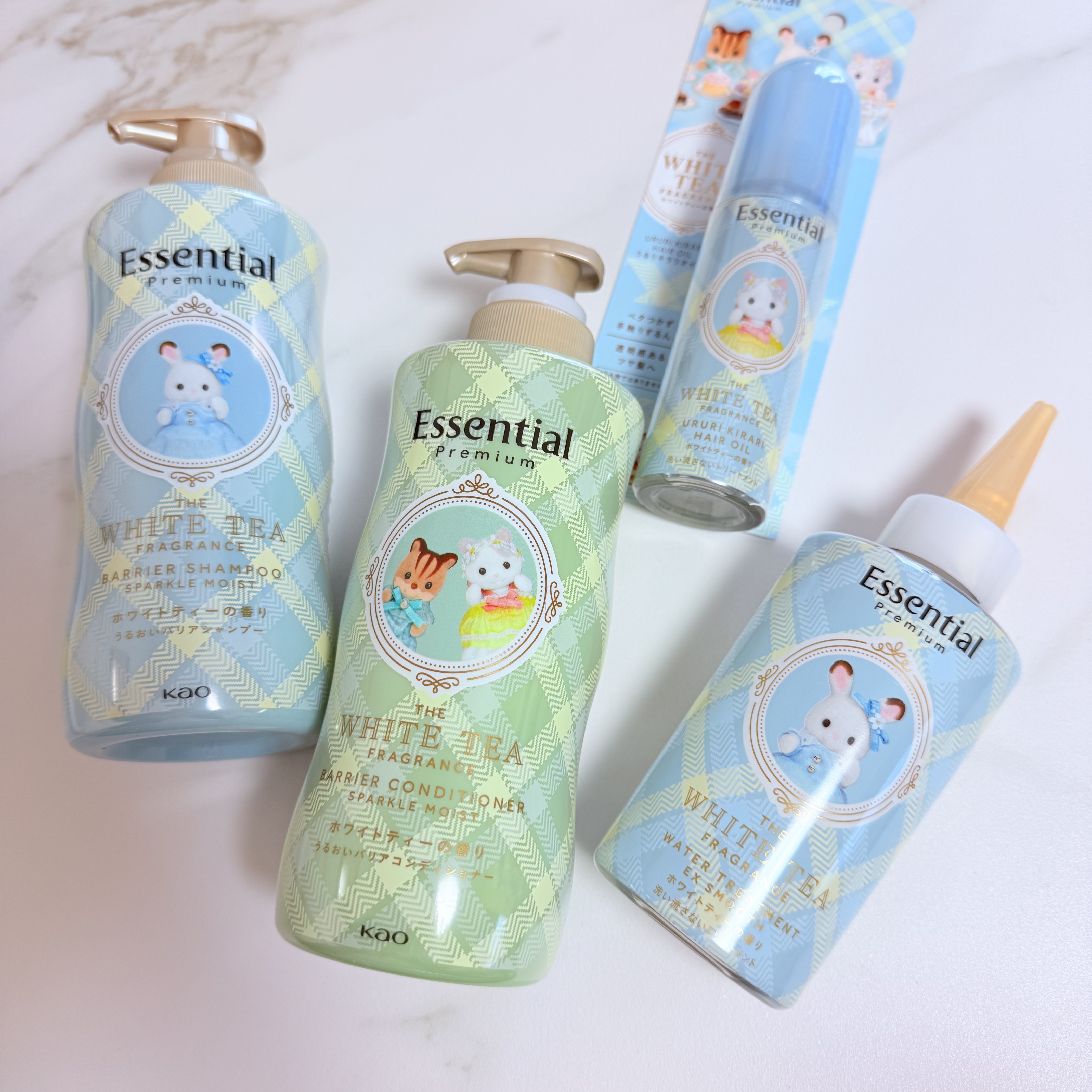 エッセンシャル プレミアム ウォータートリートメント EXスムース/エッセンシャル/アウトバストリートメントを使ったクチコミ（2枚目）