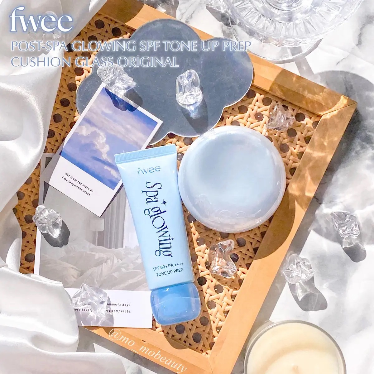 フィー クッションガラスオリジナル 00 クリアガラス/fwee/クッションファンデーションを使ったクチコミ（1枚目）