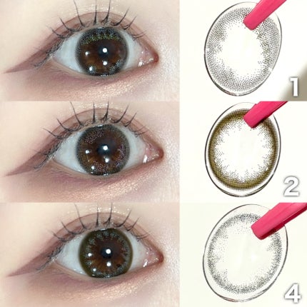 OvE(オヴィ) 1day/OvE/ワンデー(1DAY)カラコンを使ったクチコミ(2枚目)