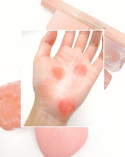 ジューシーデュイティント/dasique/リップティントを使ったクチコミ(4枚目)