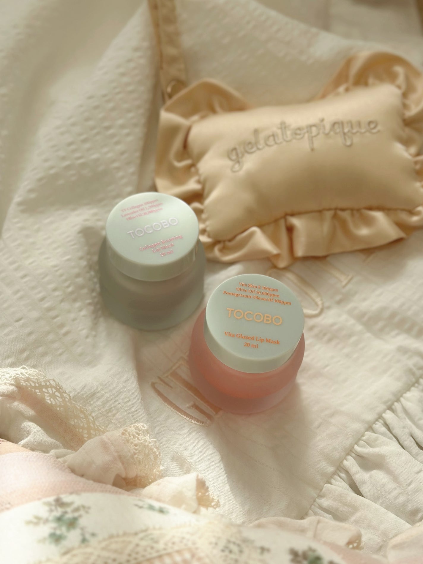 ビタグレーズドリップマスク/TOCOBO/リップマスクを使ったクチコミ(3枚目)