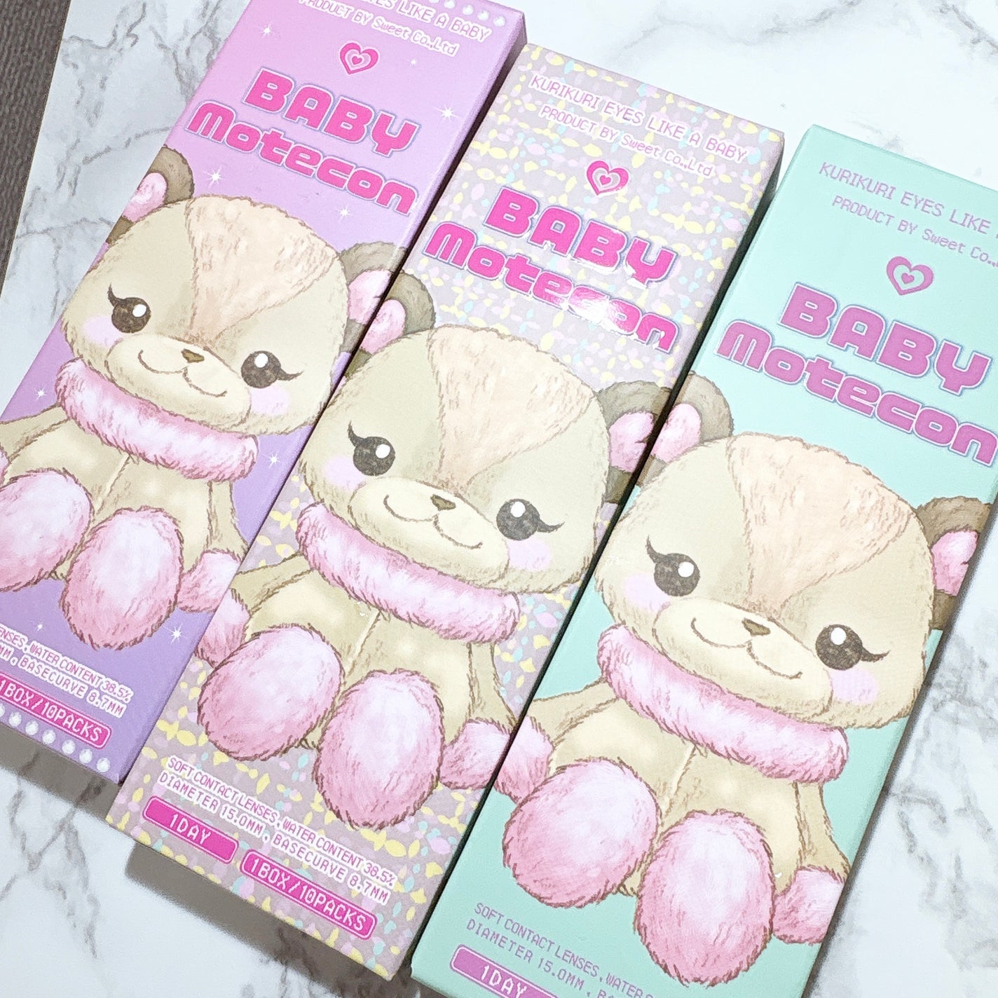 ベイビーモテコン/モテコン/カラーコンタクトレンズを使ったクチコミ(6枚目)