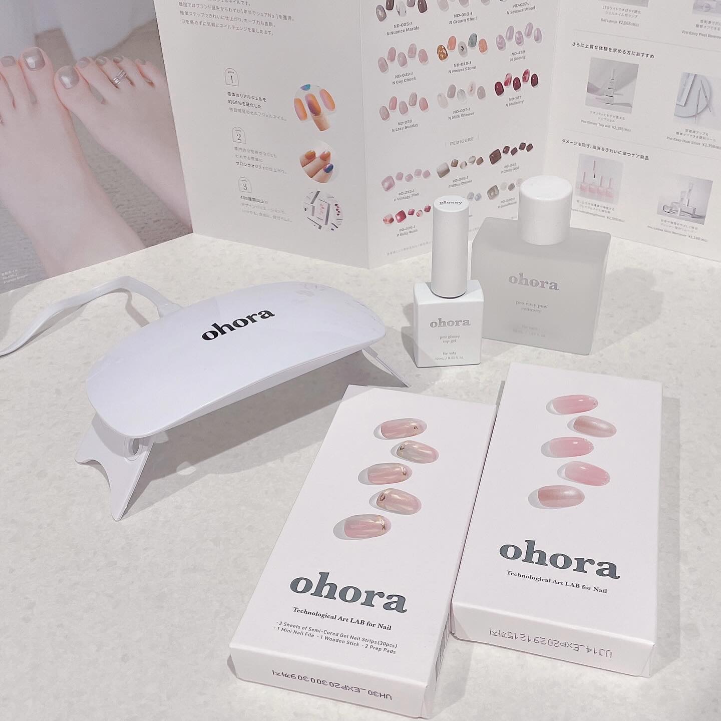 オホーラ プログロッシートップジェル/ohora/ジェルネイルを使ったクチコミ（3枚目）