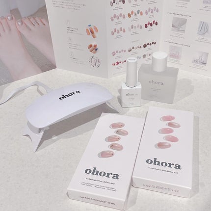 セミキュアジェルネイル(ハンド)/ohora/ネイルシールを使ったクチコミ(3枚目)