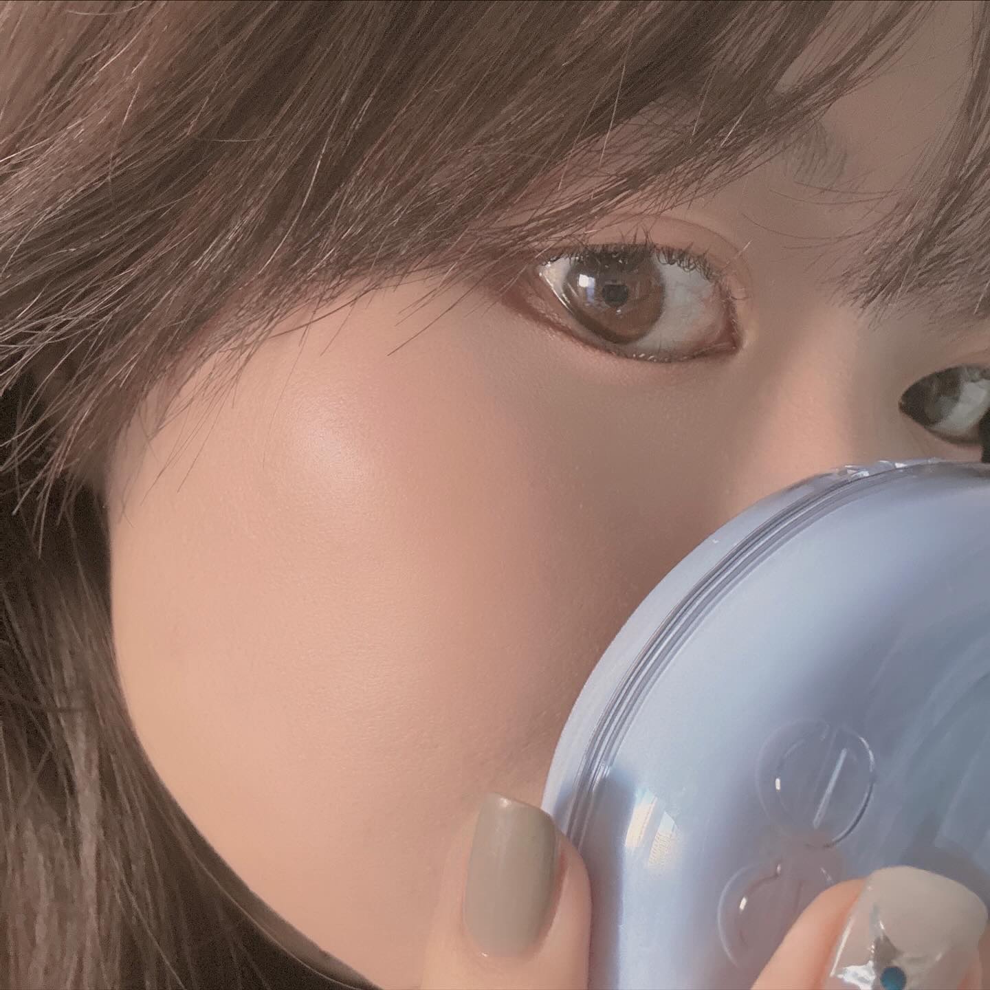 フィー クッションガラスオリジナル/fwee/クッションファンデーションを使ったクチコミ（2枚目）