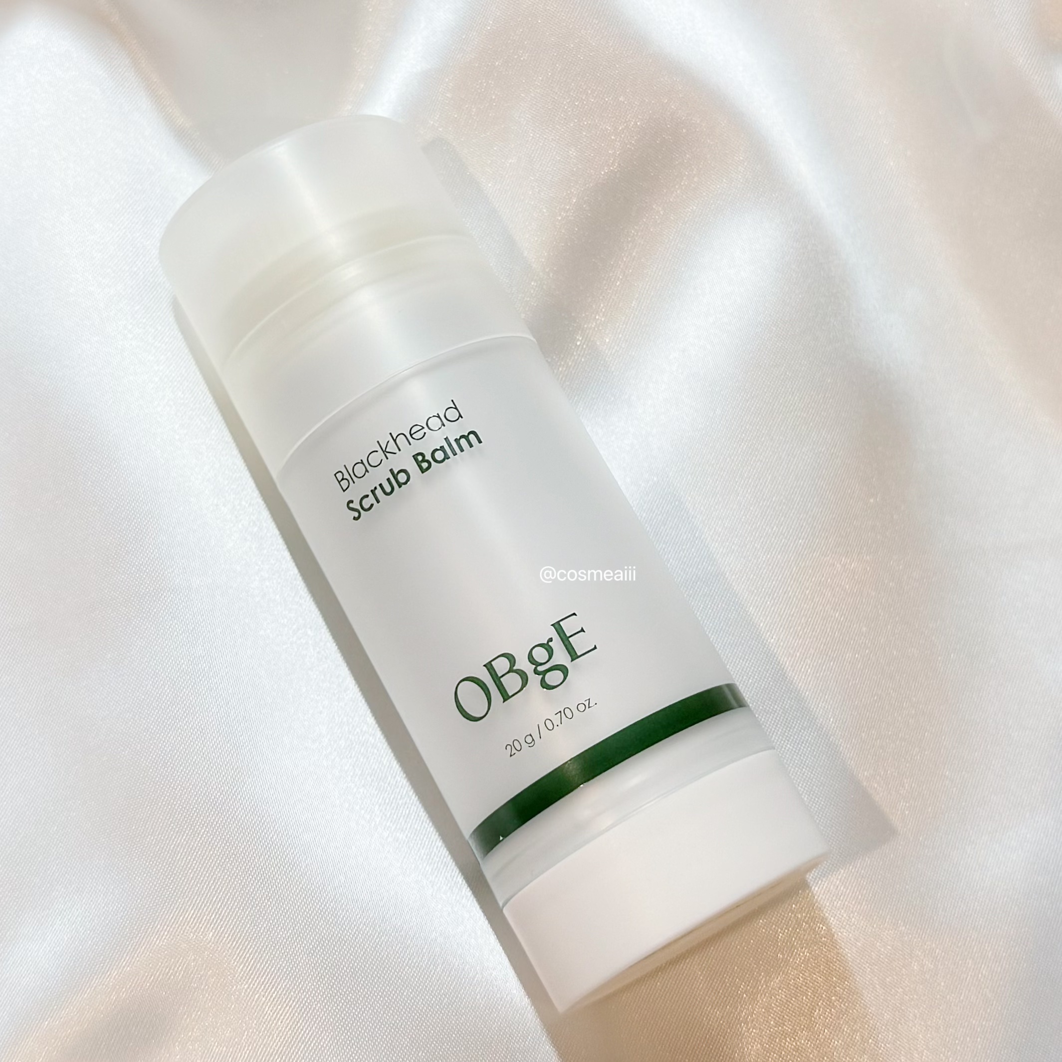 ブラックヘッドバームスクラブ/オブジェ/フェイスバームを使ったクチコミ（2枚目）