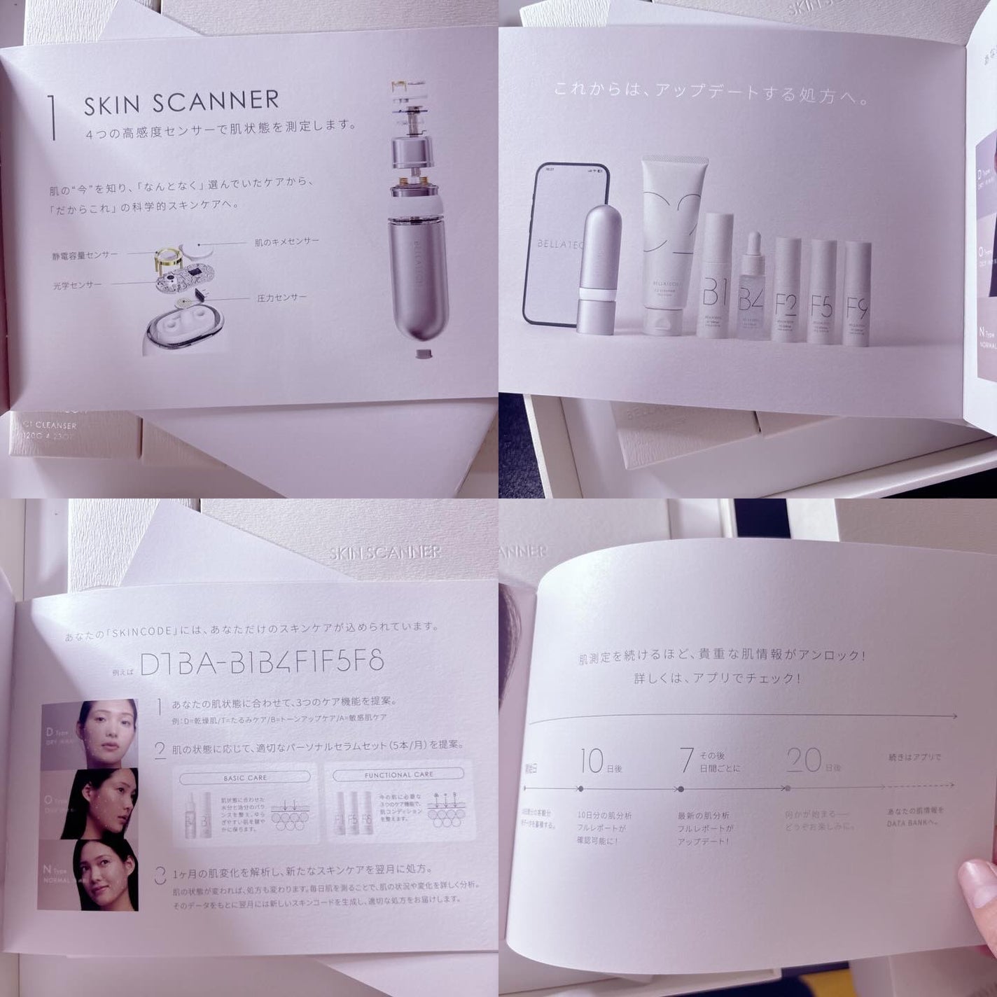 スキンスキャナー/BELLATECH/その他スキンケアグッズを使ったクチコミ(3枚目)