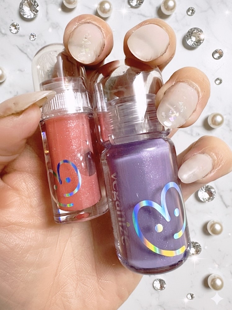 4Dジュエルシャインリップオイルパールグロス/Veganize/リップグロスを使ったクチコミ（1枚目）