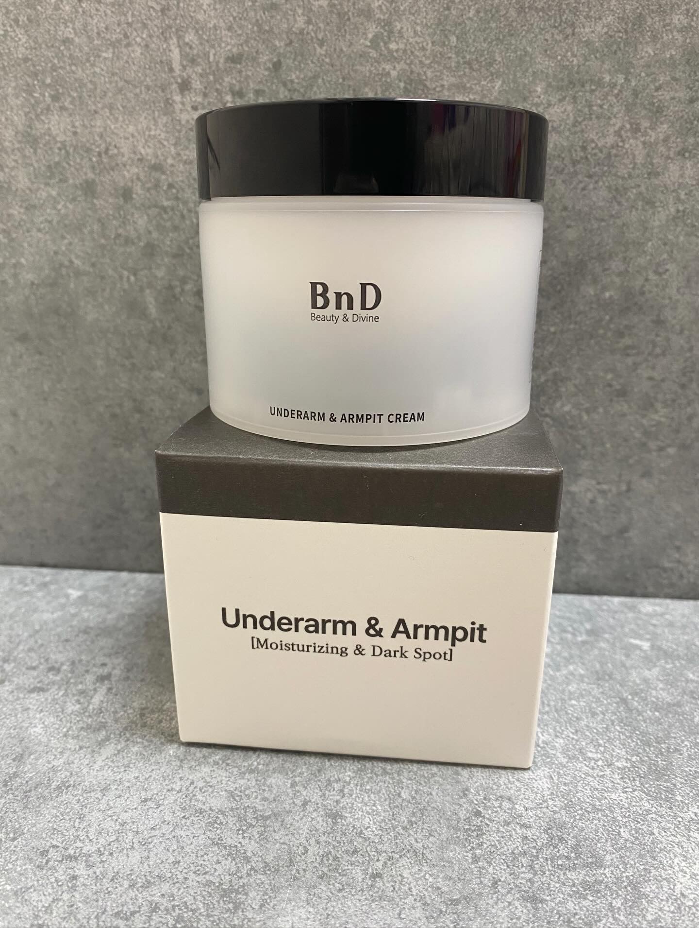BnDアンダーアームクリーム(ボディクリーム)/BnD/デリケートゾーンケアを使ったクチコミ（1枚目）