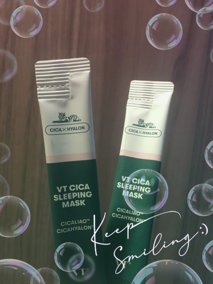 CICA スリーピングマスク/VT/シートマスク・パックを使ったクチコミ(1枚目)