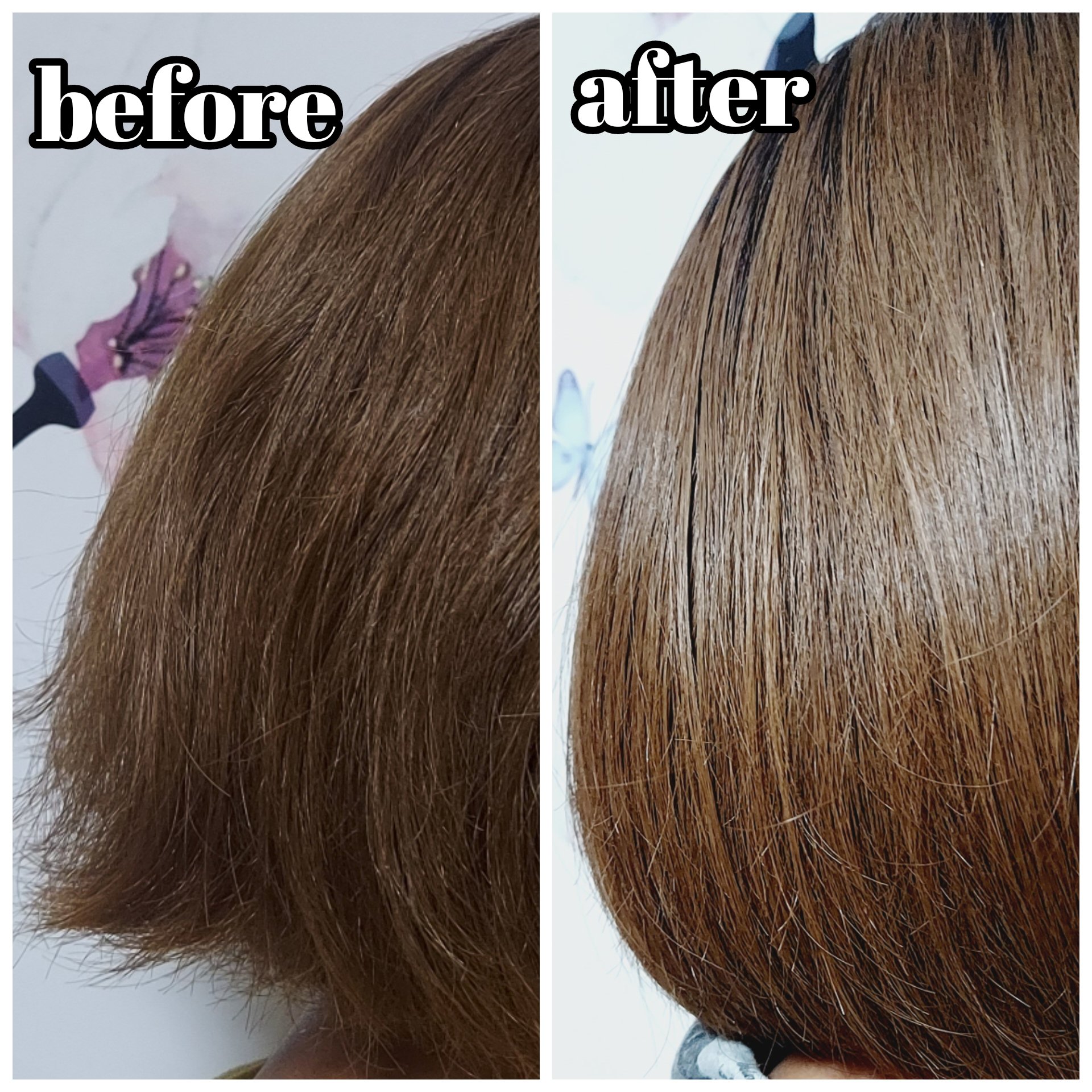 8+ブルーミングヘアオイル　ナチュラルフローラルの香り/BnD/ヘアオイルを使ったクチコミ（2枚目）