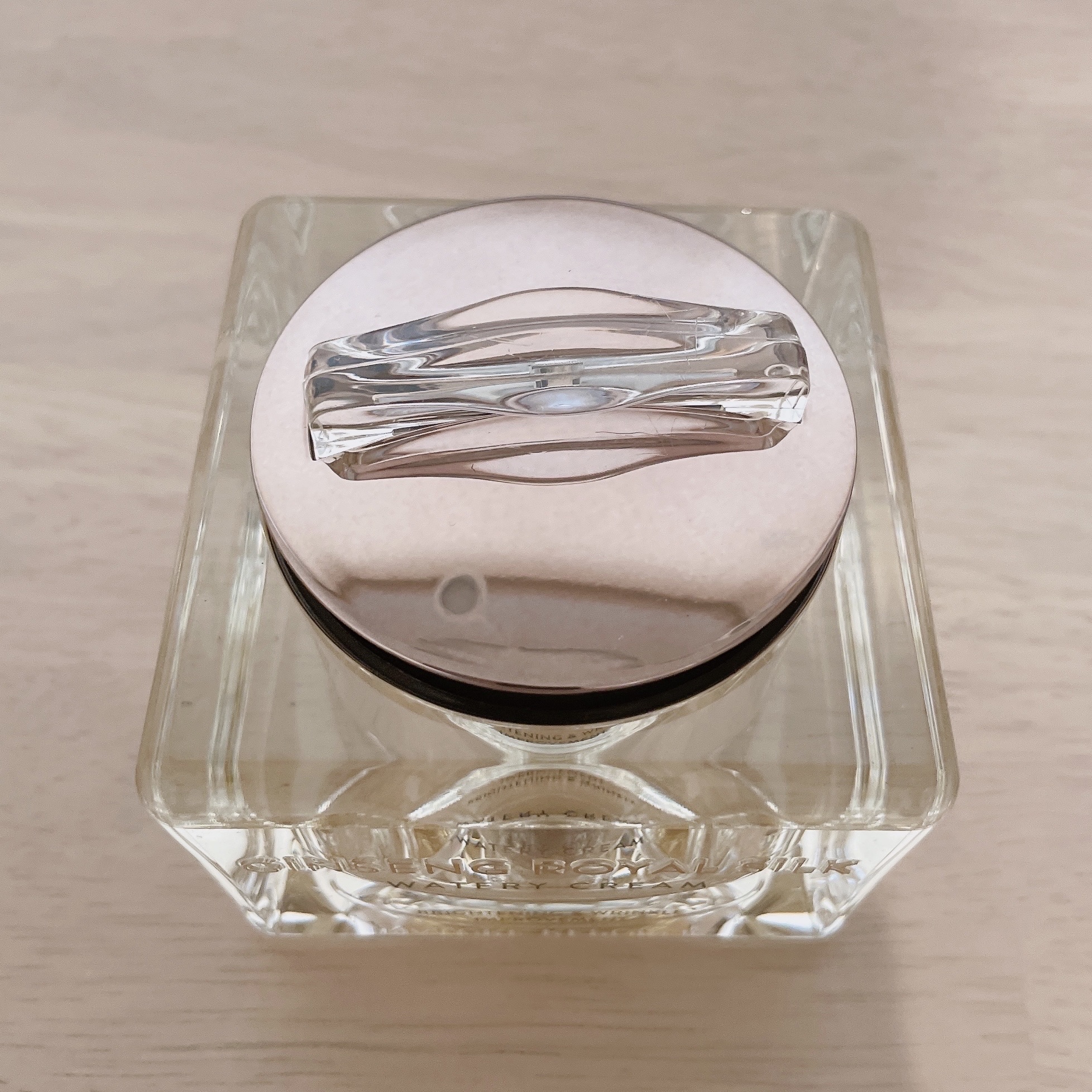 RY ウォータリークリーム GI（ジンセン ロイヤル シルク ウォータリー クリーム）/ネイチャーリパブリック/フェイスクリームを使ったクチコミ（3枚目）