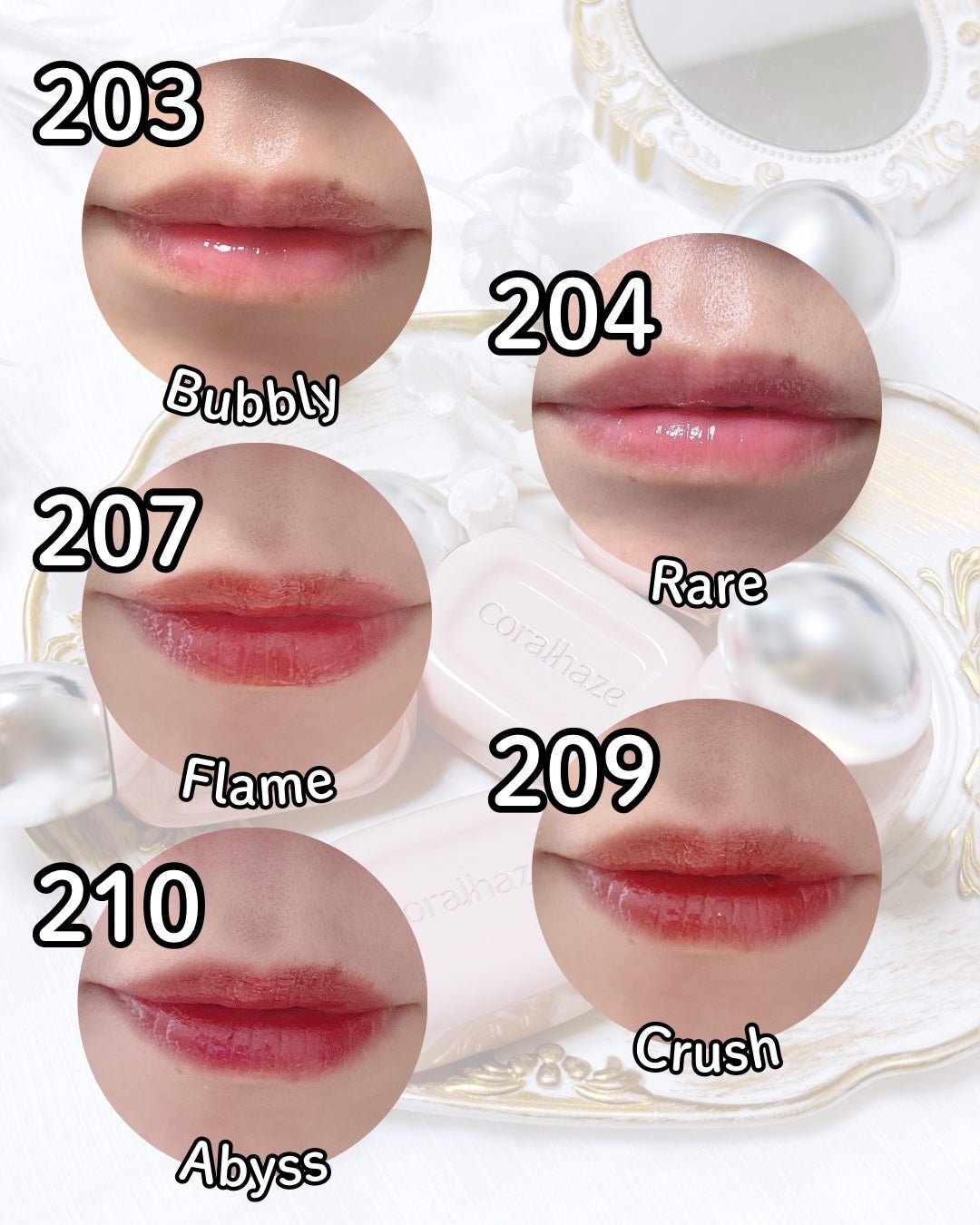 デュー ドロップ ティント/Coralhaze/リップティントを使ったクチコミ(3枚目)