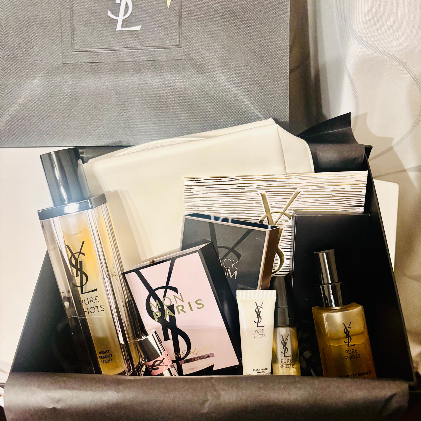 ピュアショット ナイト リチャージセラム/YVES SAINT LAURENT BEAUTE/美容液を使ったクチコミ(2枚目)