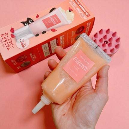 ローズマリー&ゼラニウムスカルプスクラブ/AROMATICA/ヘッドスクラブを使ったクチコミ(4枚目)