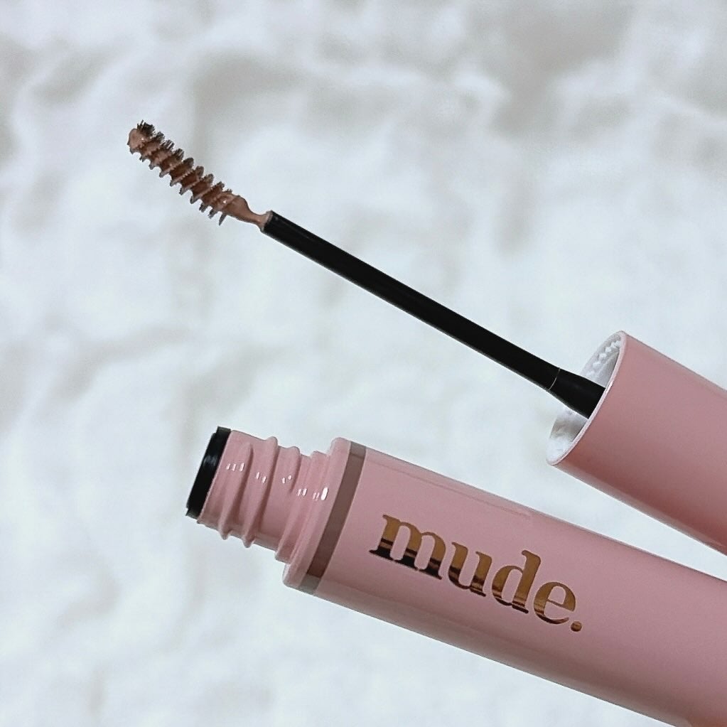 インスパイアスキニーブロウカラ/mude/眉マスカラを使ったクチコミ(3枚目)