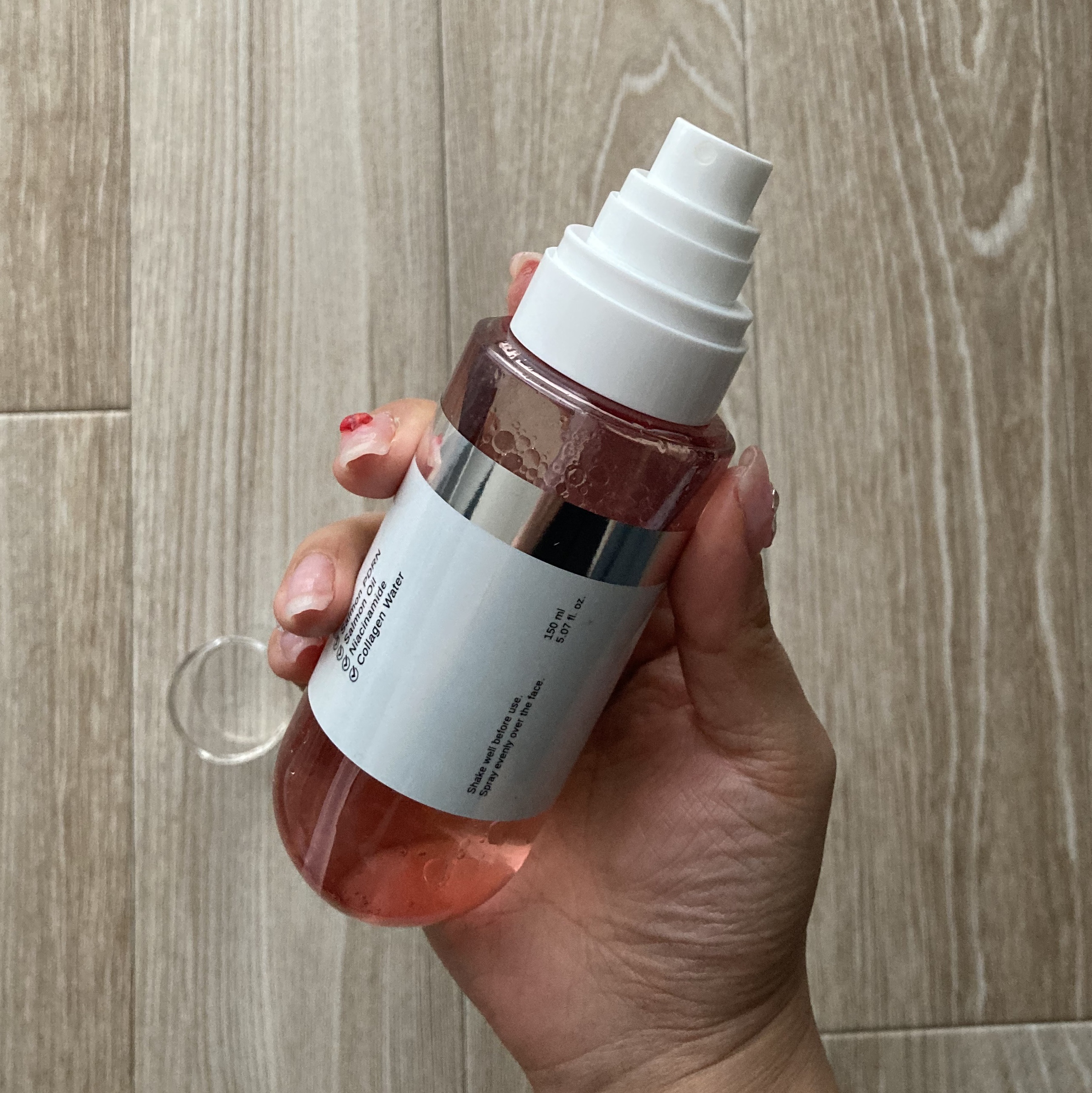 PDRNリアルグロウフィッティングトナー/SAM'U/ミスト状化粧水を使ったクチコミ（2枚目）