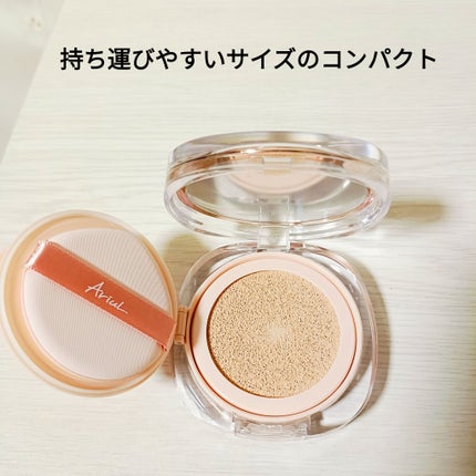 みさ@コスメ投稿でフォロバ&いいね on LIPS 「★Ariul インクフェザーカバーラスティングクッション 02..」(2枚目)