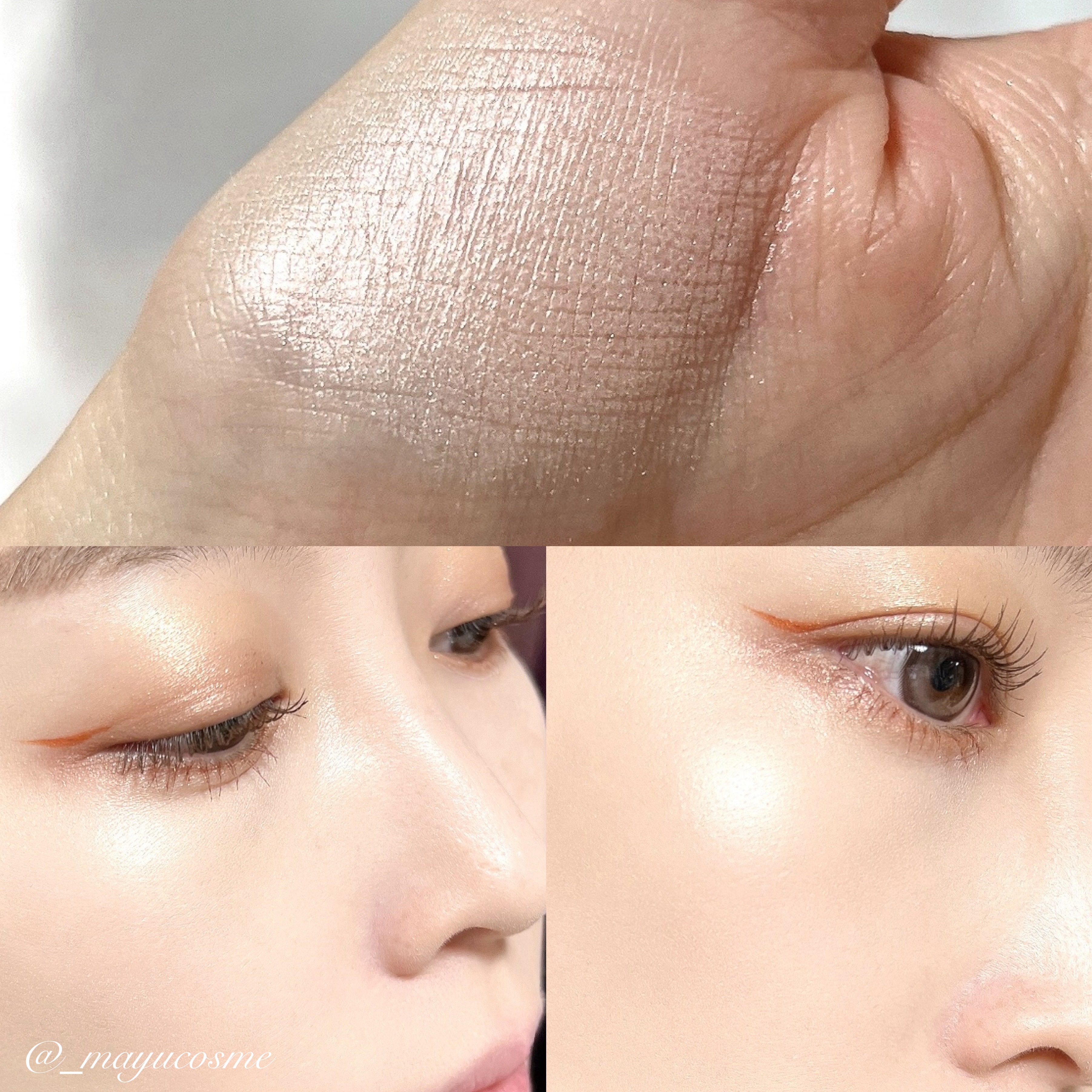 パールライクハイライター/FIVE VIBE/パウダーハイライトを使ったクチコミ（3枚目）