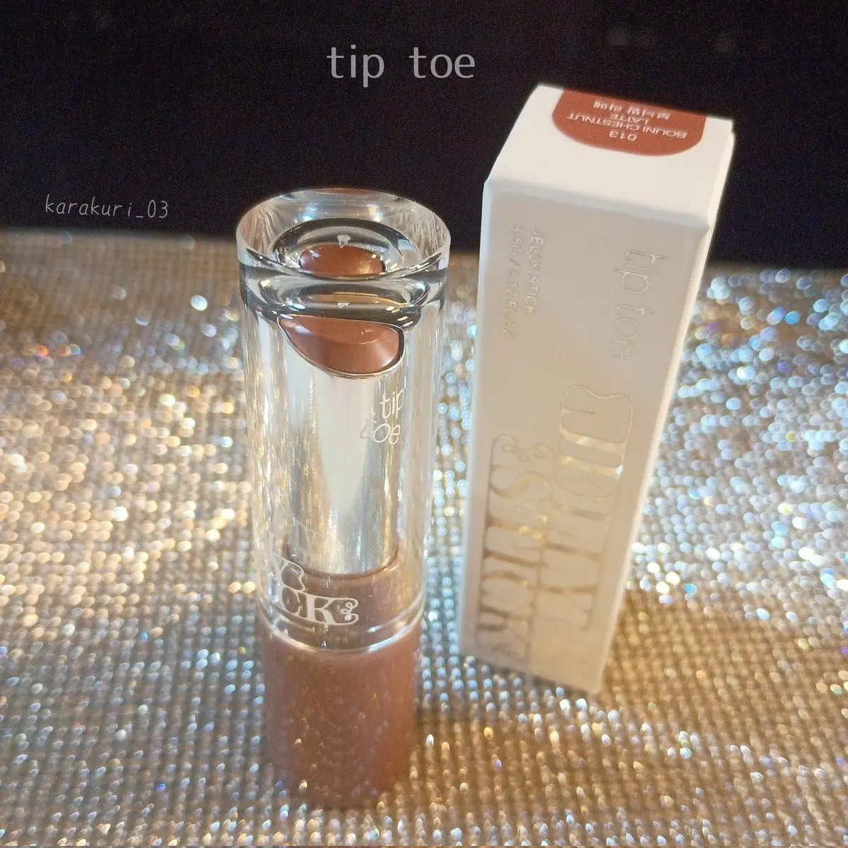 ジェリースティック/tiptoe/口紅を使ったクチコミ（1枚目）