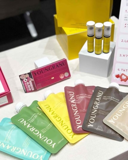 あたりちゃん on LIPS 「・──*──୨୧──*──・韓国美容イベントbibintAut..」(3枚目)