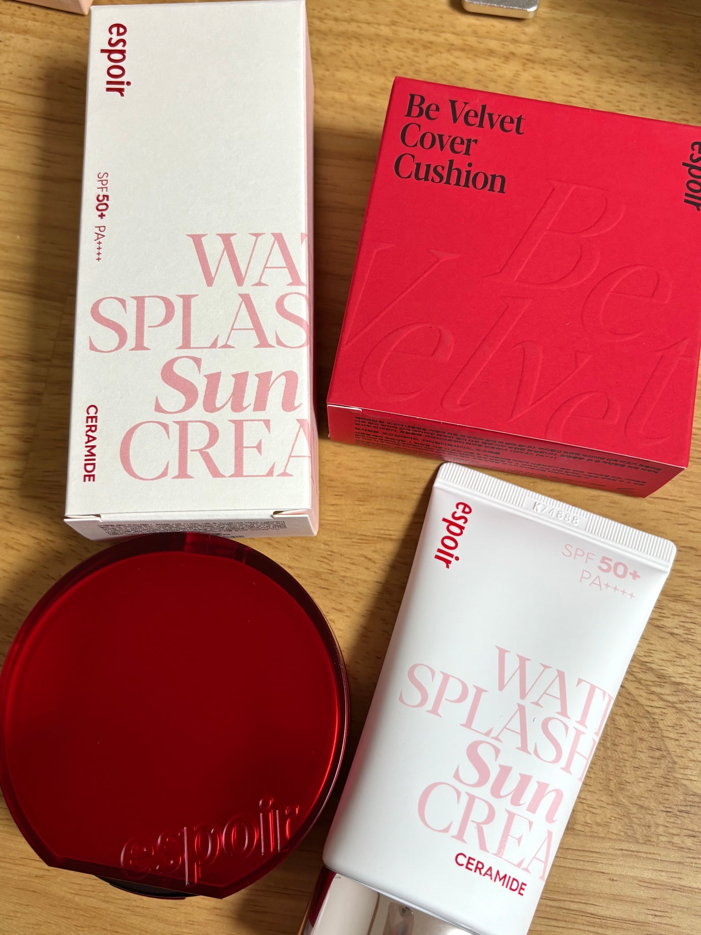 ウォータースプラッシュサンクリーム セラミド/espoir/日焼け止めクリームを使ったクチコミ(1枚目)