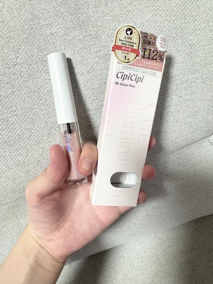 シピシピ グリッター イルミネーションライナー S 05 スノーピンク/CipiCipi/リキッドアイライナーの画像