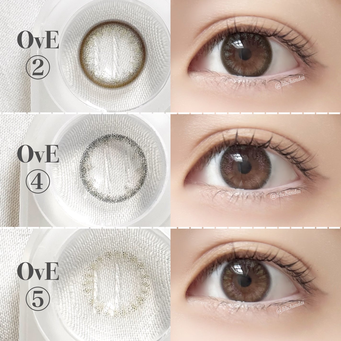 OvE(オヴィ) 1day/OvE/ワンデー(1DAY)カラコンを使ったクチコミ(3枚目)