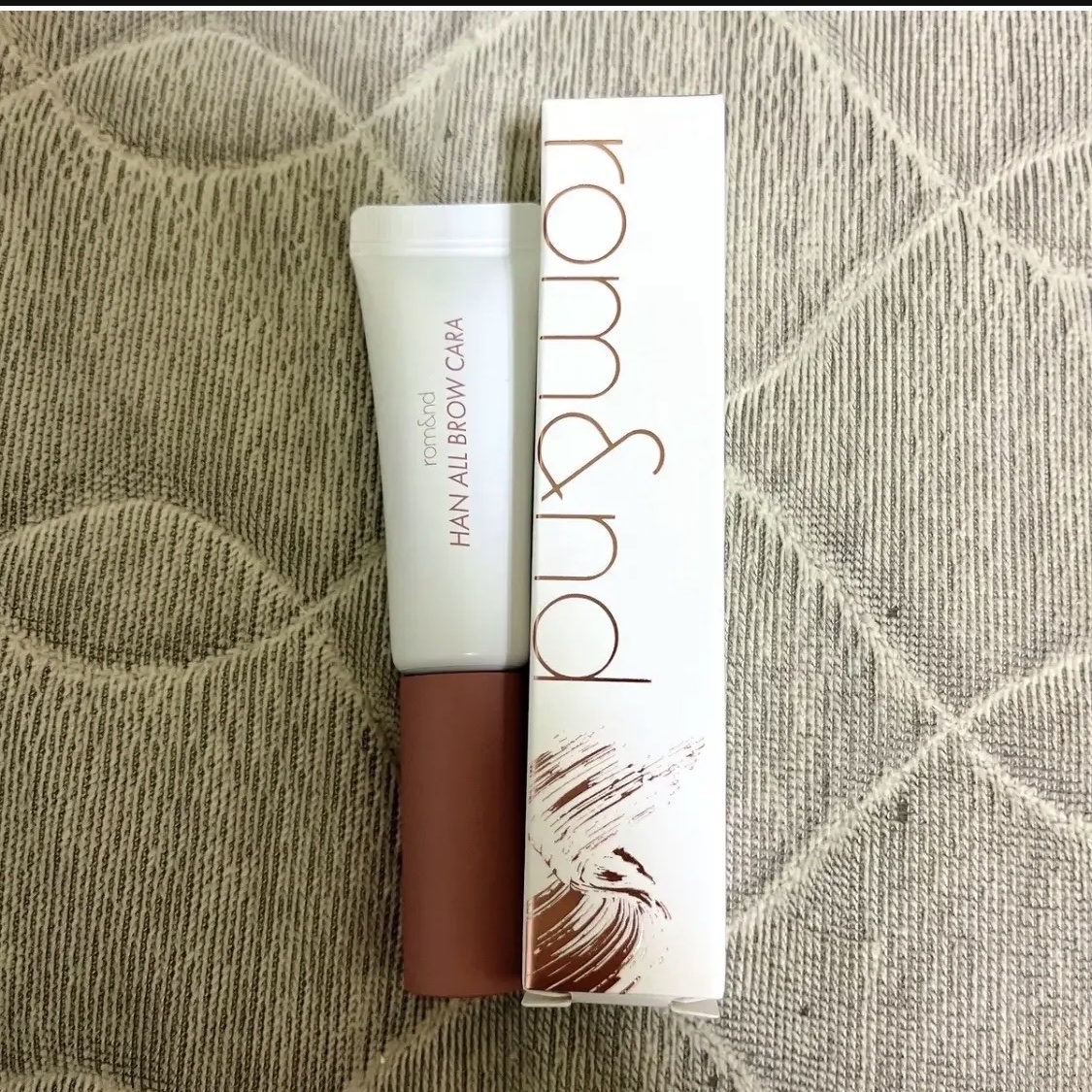 ハンオールブロウカラ/rom&nd/眉マスカラを使ったクチコミ（2枚目）