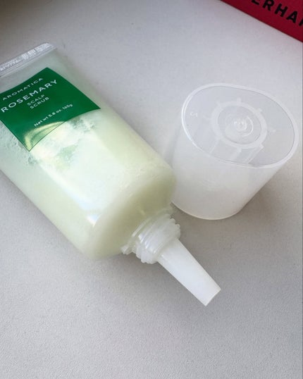 ローズマリー スカルプ スクラブ/AROMATICA/ヘッドスクラブを使ったクチコミ(3枚目)