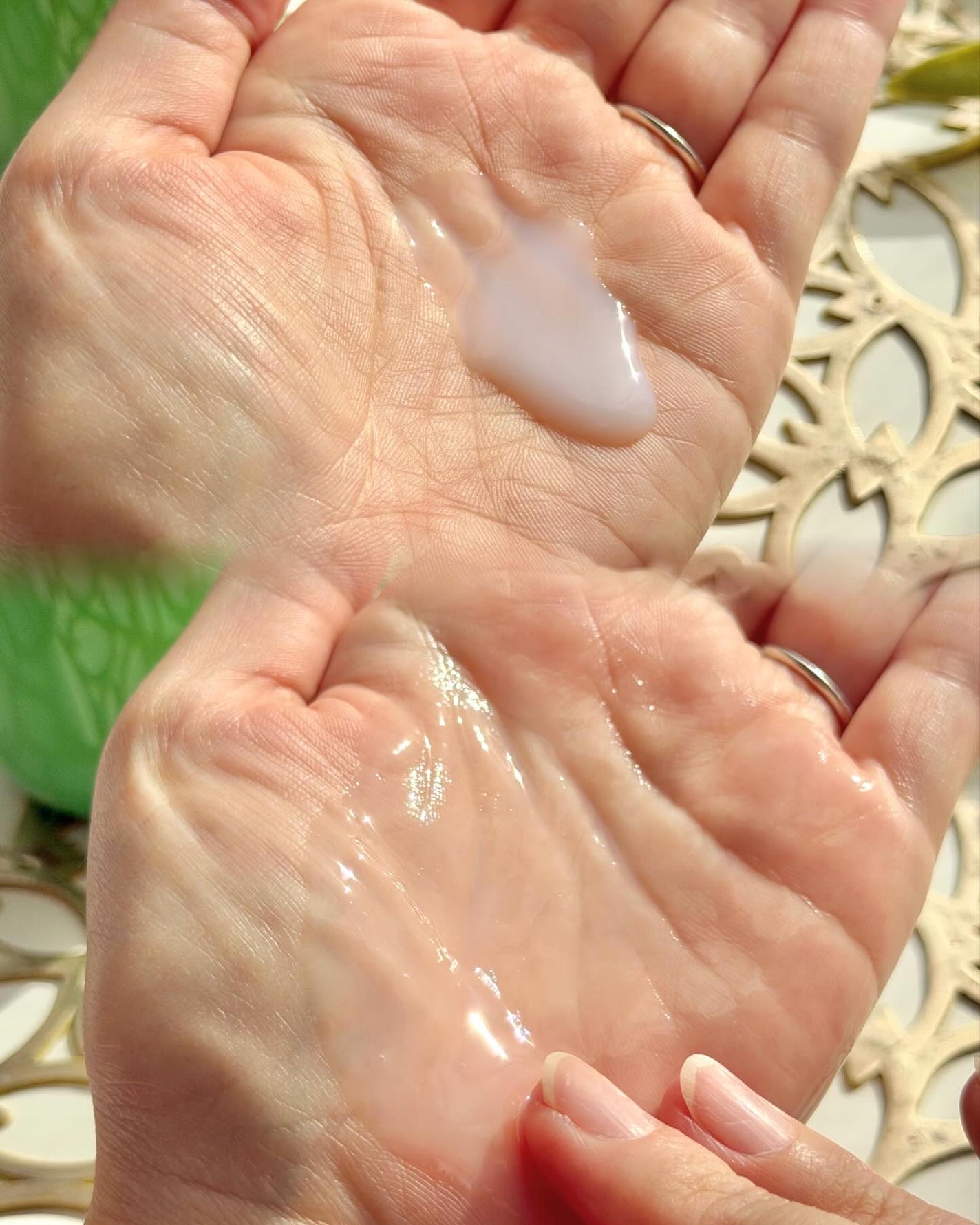 グリーンティー セラミド バリア クリーム/innisfree/フェイスクリームを使ったクチコミ(4枚目)