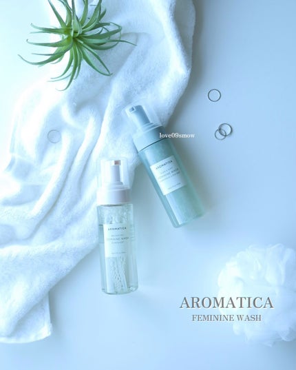ピュア&ソフトフェミニンウォッシュ /AROMATICA/デリケートゾーンケアを使ったクチコミ(1枚目)