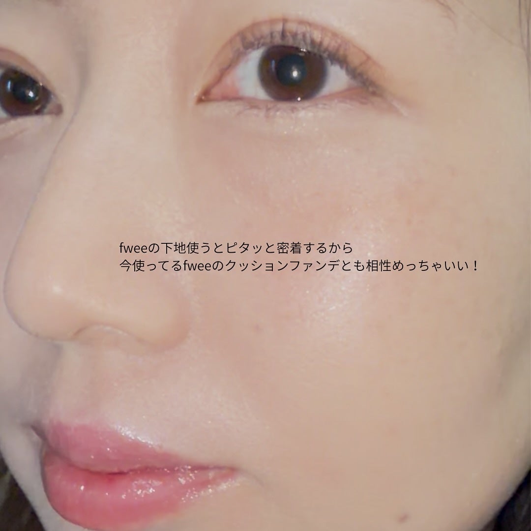 フィー クッションガラス ナチュラル/fwee/クッションファンデーションを使ったクチコミ(2枚目)