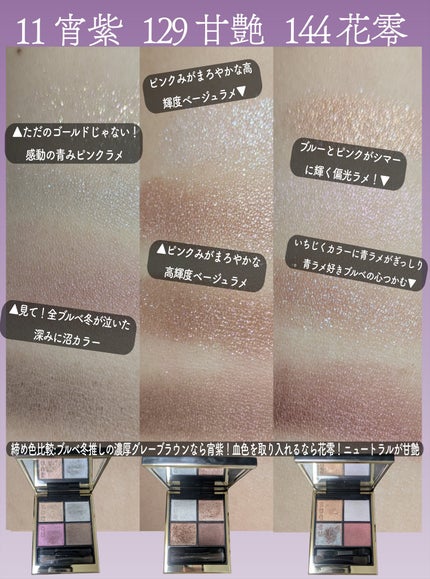 シグニチャー カラー アイズ/SUQQU/アイシャドウパレットを使ったクチコミ(5枚目)