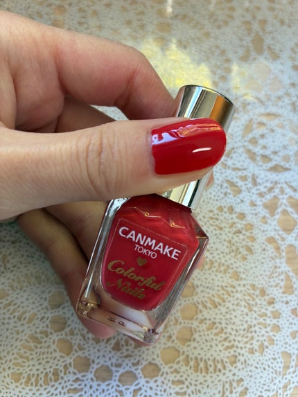 カラフルネイルズ/キャンメイク/マニキュアを使ったクチコミ(4枚目)