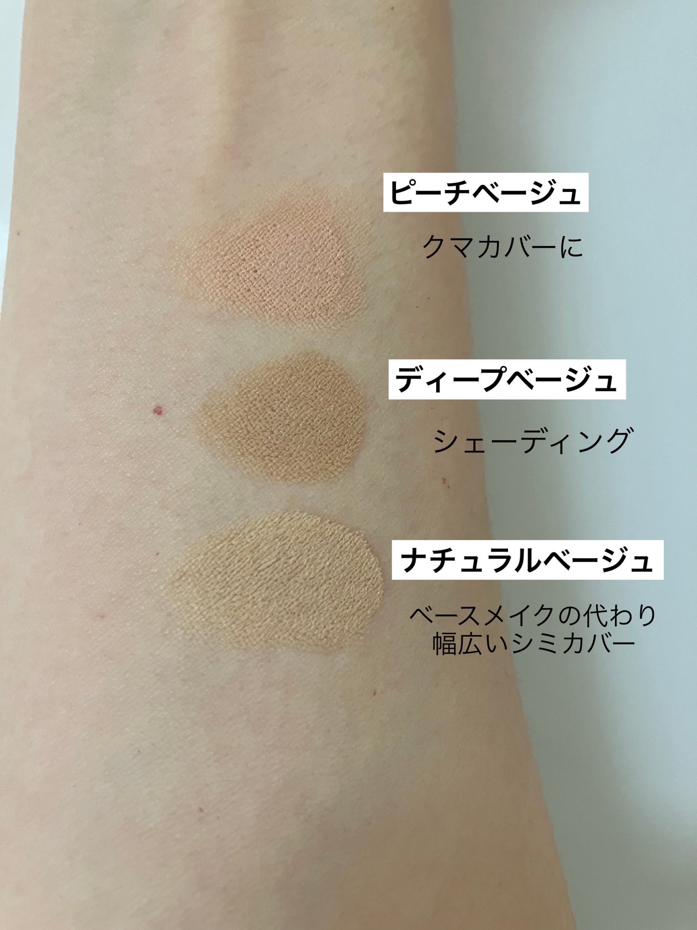 カバーアッププロコンシーラー/TFIT/パレットコンシーラーを使ったクチコミ(3枚目)