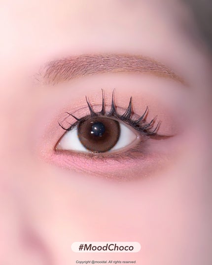 Moodnight 1Month/OLENS/カラーコンタクトレンズを使ったクチコミ(4枚目)